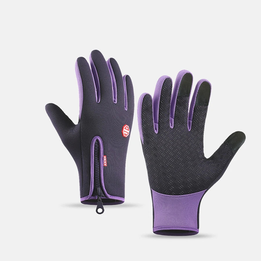 Winter Men's And Women's Warm Gloves, Waterproof And Skin Friendly Touch Screen, Suitable For Cycling And Skiing