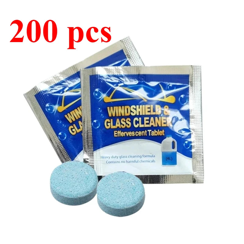 5/20/40PCS Car Cleaning Agent Wiper Essence Cleaning Effervescent Tablets Car Glass Water Solid Wiper Essence Concentrated Gift