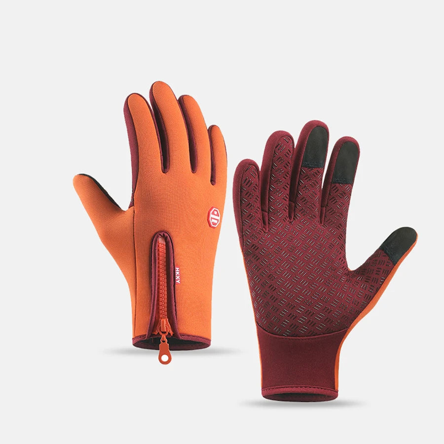 Winter Men's And Women's Warm Gloves, Waterproof And Skin Friendly Touch Screen, Suitable For Cycling And Skiing