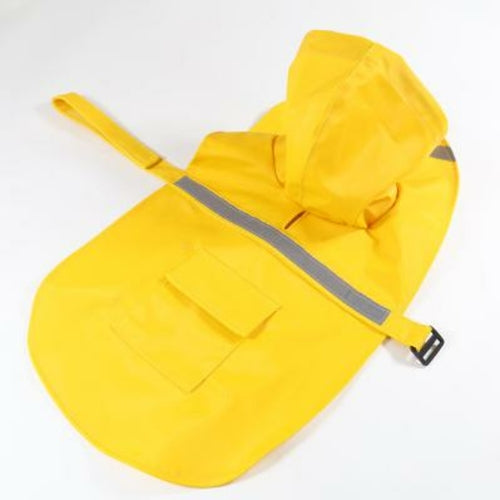 Large Dog Yellow Raincoat