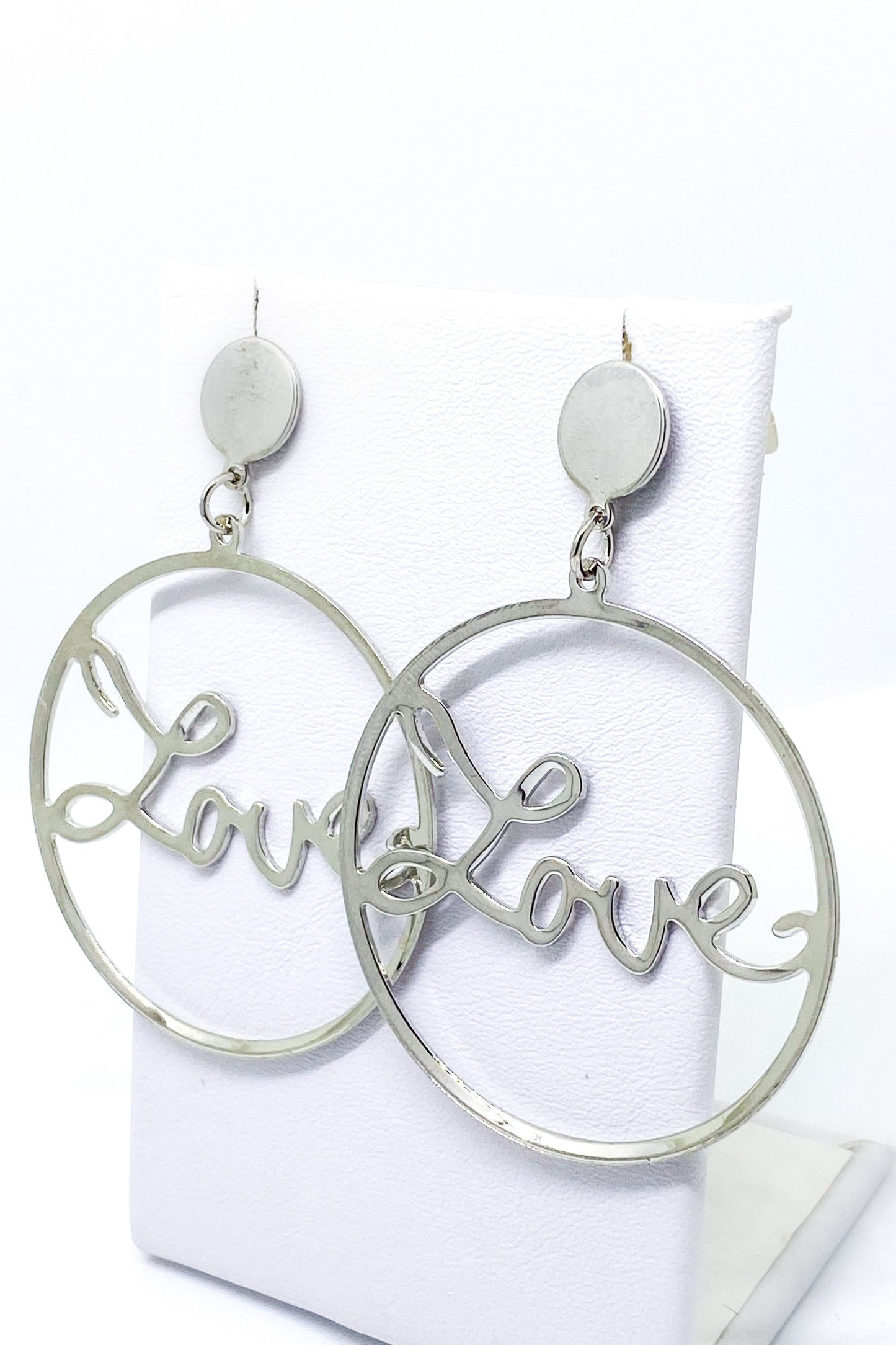 Hoops - Love Earrings