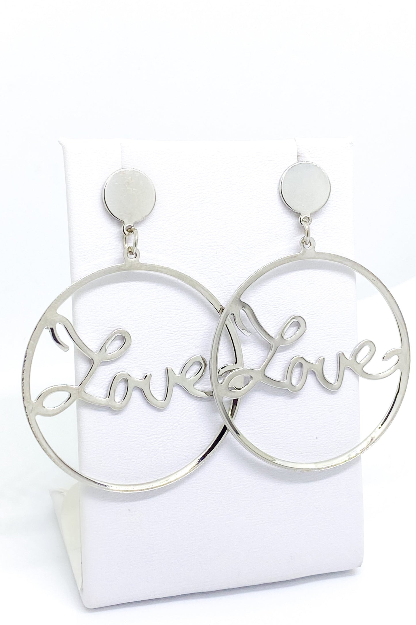 Hoops - Love Earrings